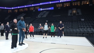 Cumhurbaşkanı Erdoğan ile Shaquille O'Neal parkede: Kazanan Erdoğan