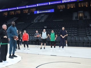 Cumhurbaşkanı Erdoğan ile Shaquille O'Neal parkede: Kazanan Erdoğan