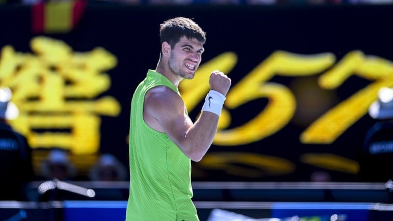Avustralya Açık'ta Carlos Alcaraz ve Aryna Sabalenka, üçüncü tura çıktı