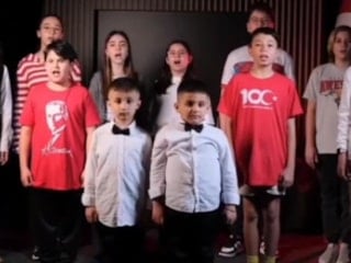 Gazi çocuklarından Türk bayrağına çirkin saldırıya ortak tepki