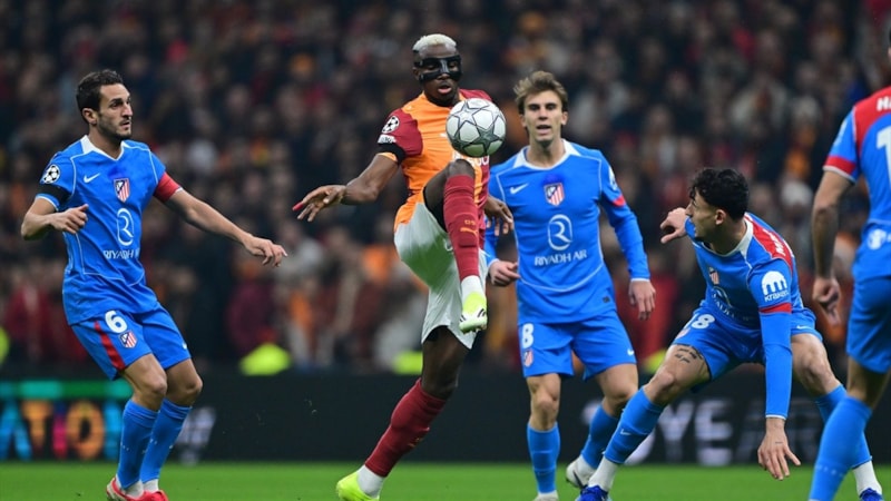 Galatasaray, Atletico Madrid ile berabere kaldı