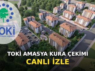 TOKİ Amasya kura çekimi başlıyor! İşte saati ve canlı yayın bilgileri…