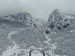 Kastamonu Ersizlerdere Tabiat Parkı'nda kar güzelliği
