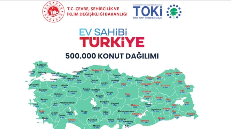 TOKİ sonuç ekranı 2026: TOKİ açıklanan iller ve isim listesi sorgulama