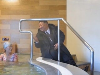 Kim Jong-un kaplıca denetledi