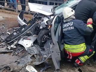 Ordu’daki trafik kazasında ağır yaralanan genç kadın hayatını kaybetti
