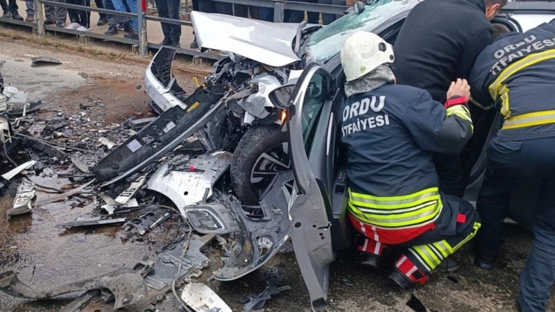 Ordu’daki trafik kazasında ağır yaralanan genç kadın hayatını kaybetti