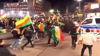 İsveç'te terör örgütü PKK destekçileri polisle çatıştı