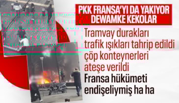 YPG/SDG yandaşlarından Fransa'da provokasyon
