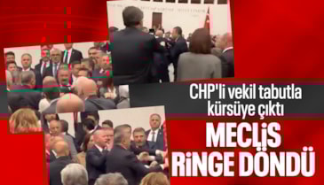 TBMM Genel Kurulu'nda yumruklu kavga