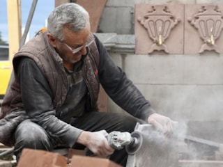 Giresun’da taş işlemeciliğiyle 12 yılda 164 çeşme yaptı