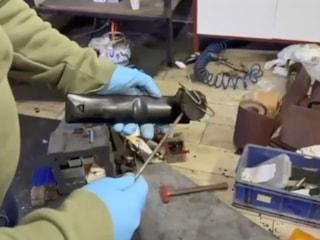 İstanbul'da ruhsatsız silah atölyesine operasyon