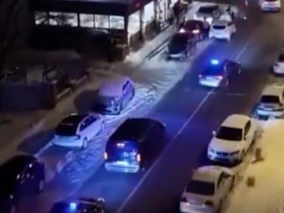 Mahmut Arıkan, çakarlı konvoyla "ciğer partisine" gitti