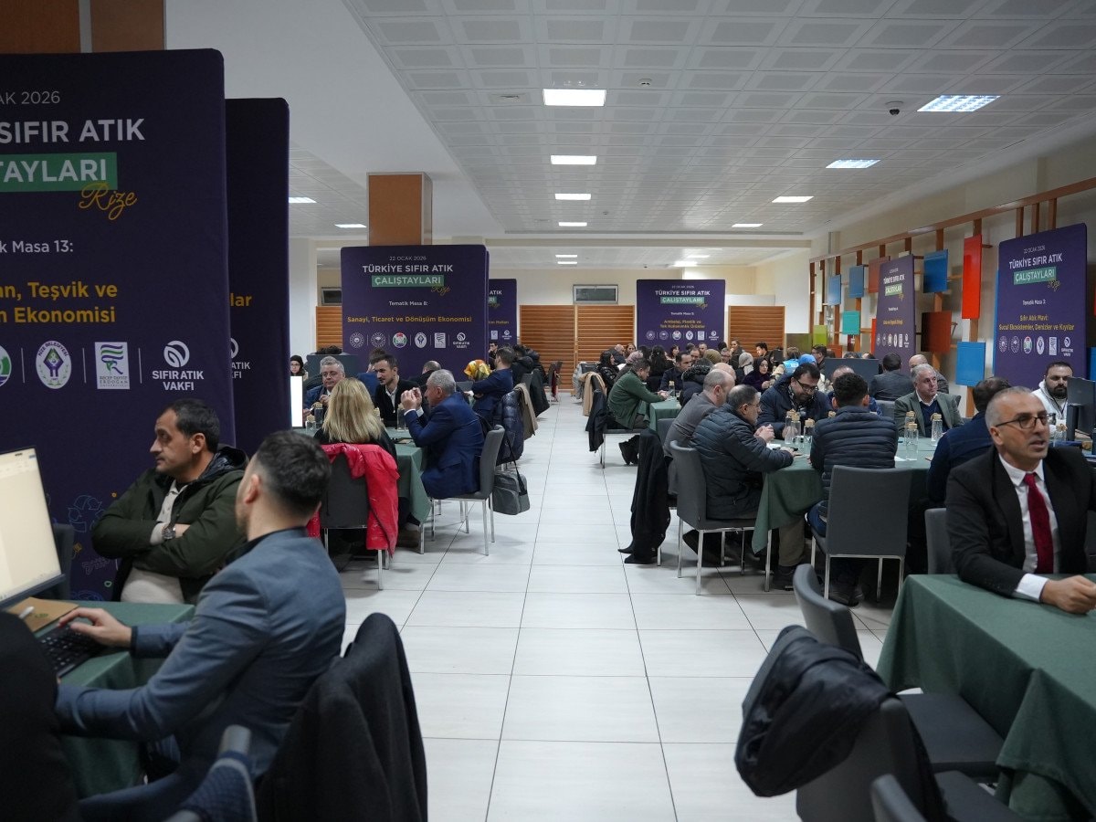 Rize Sıfır Atık Çalıştayı: Yerel Deneyimlerden Ulusal Politikaya Köprü