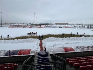TFF 2. Lig maçı kar sebebiyle ertelendi!
