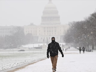 ABD'nin başkenti Washington'da kar fırtınası nedeniyle acil durum ilan edildi