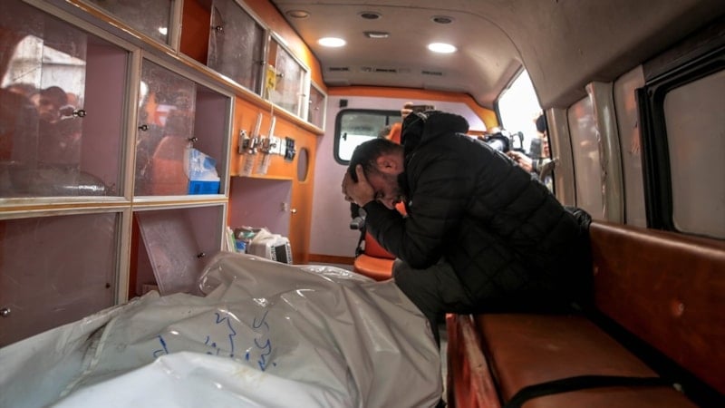 Gazze'de can kaybı 71 bin 654'e yükseldi