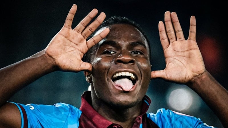 Galatasaray'a yanıt verdiler! Trabzonspor'dan olay Oulai paylaşımı