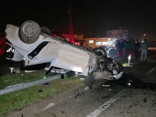 Hatay'da feci kaza: 1 yaşındaki bebek öldü, anne ve baba yaralı