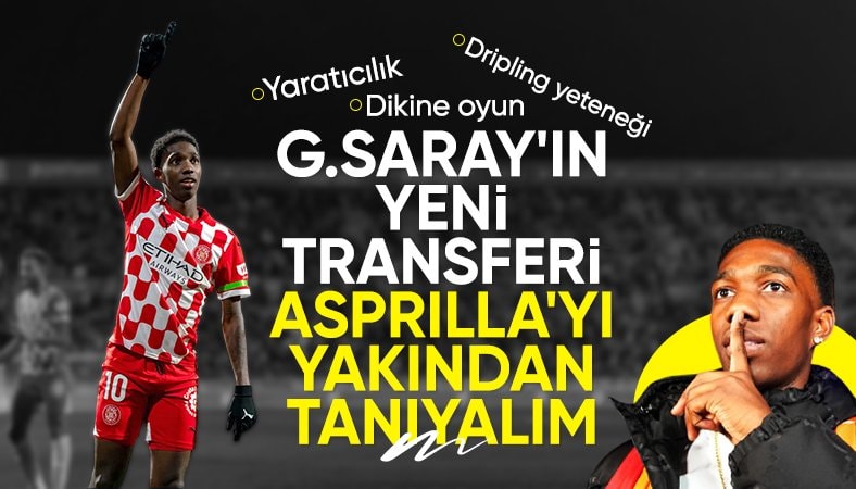 Galatasaray'ın yeni transferi Yaser Asprilla'yı yakından inceleyelim...