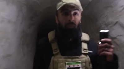 PKK/YPG'nin Rakka'da kazdığı tüneller