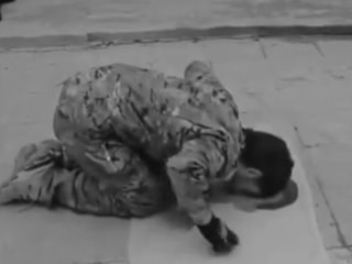 PKK'lı terörist, Abdullah Öcalan'ın fotoğrafına secde etti