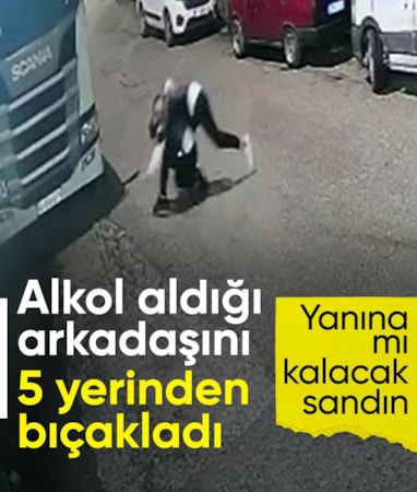 Antalya'da birlikte alkol alırken tartıştığı arkadaşını bıçakladı