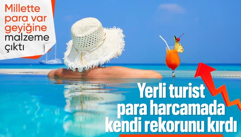 Yerli turistlerin 9 aylık harcaması, 2024'ü geçti