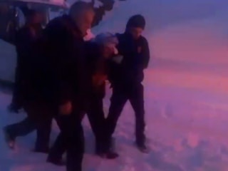 Siirt'te ekipler yaşlı hasta için seferber oldu