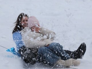 Çamlıhemşin'deki Kış Festivali Ayder Yaylası'nı canlandırdı