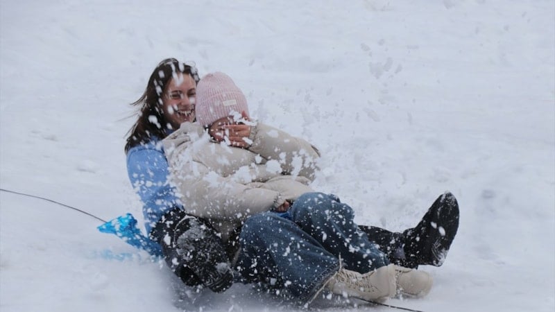Çamlıhemşin'deki Kış Festivali Ayder Yaylası'nı canlandırdı