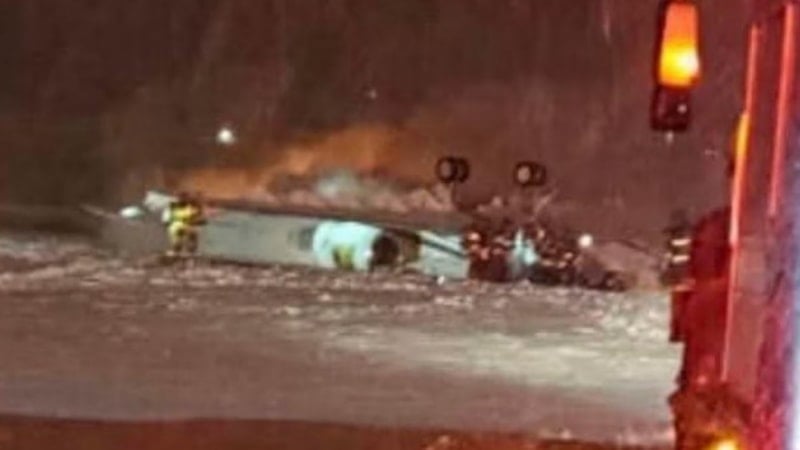 ABD'de 8 kişiyi taşıyan özel jet düştü