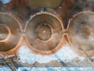 Pamukkale değil, Altınkale! Dışarısı kar, içerisi buhar: Anadolu'nun şifalı suyu...