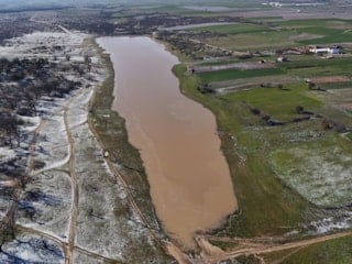 Yağışlar Karahıdır Göleti’ne can verdi