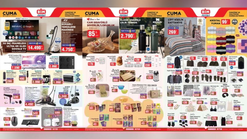 BİM’e buharlı temizleme makinesi geliyor! Ne mikrop, ne bakteri bırakıyor