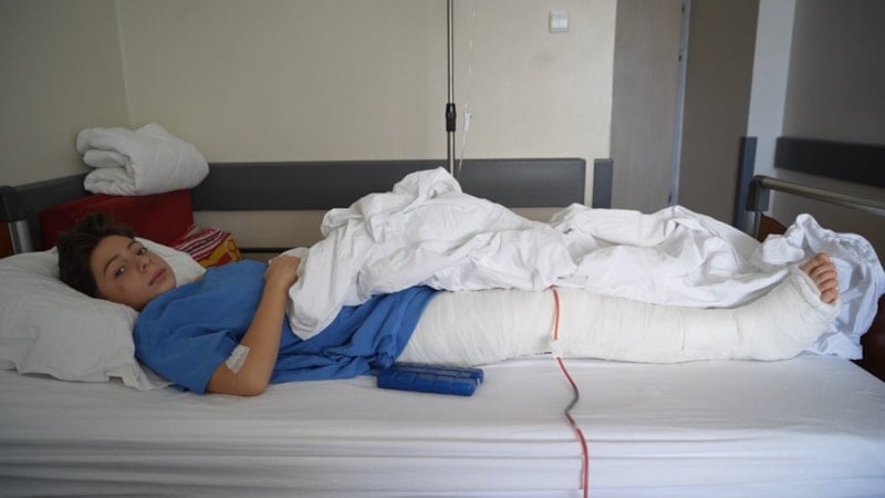 Samsun'da 11 yaşındaki çocuğa kayak yaparken çarpıp kaçtılar