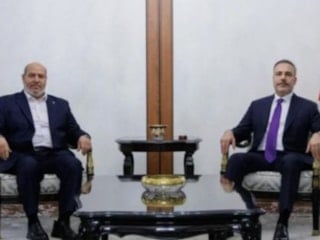 Hakan Fidan, Hamas Siyasi Büro Üyeleri ile bir araya geldi