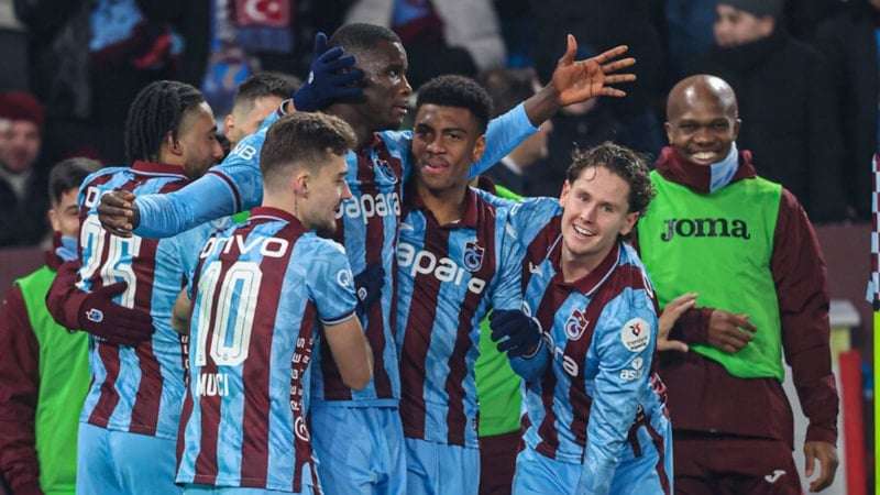 Trabzonspor'un gollerinde üç ismin damgası