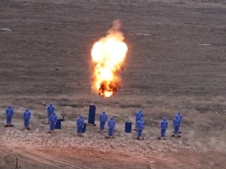 STM'nin sürü İHA'ları gerçek mühimmatla hedefi vurdu