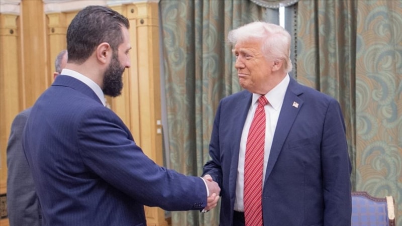 Trump: Ahmed Şara ile harika bir sohbet ettik