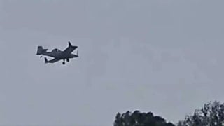 İsrail uçağı Suriye'de tarım arazilerine tanımlanamayan maddeler püskürttü