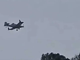 İsrail uçağı Suriye'de tarım arazilerine tanımlanamayan maddeler püskürttü