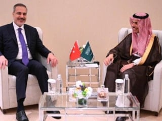 Hakan Fidan, Suudi Arabistanlı mevkidaşı ile görüştü