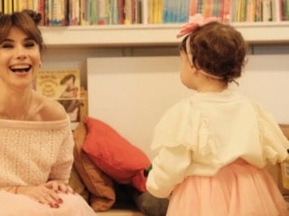 Songül Öden'in kızı 2 yaşında! Sone Larin'li kareler geldi