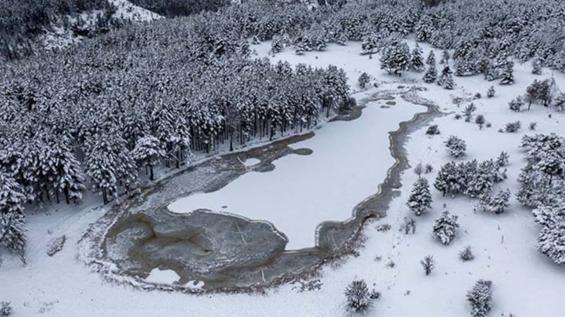 Kış tatilinde rota değişti! Ne Uludağ, ne Palandöken, işte o gizli cennet...