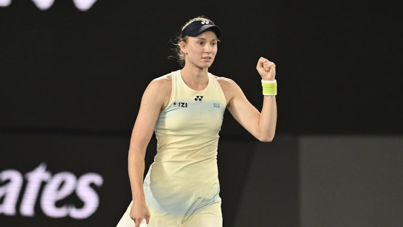 Avustralya Açık'ta ikinci finalist Elena Rybakina oldu