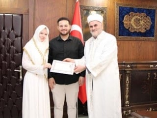 Almanya'dan Türkiye'ye geldi: Amasya'da Müslüman oldu