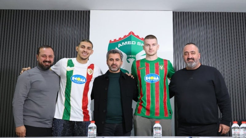 Amed Sportif Faaliyetler, Syrota ve Dimitrov'u transfer etti