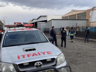 Konya'da dondurma deposunda amonyak sızıntısı: 1 işçi hastanelik oldu