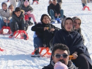 Palandöken'de sömestir yoğunluğu
